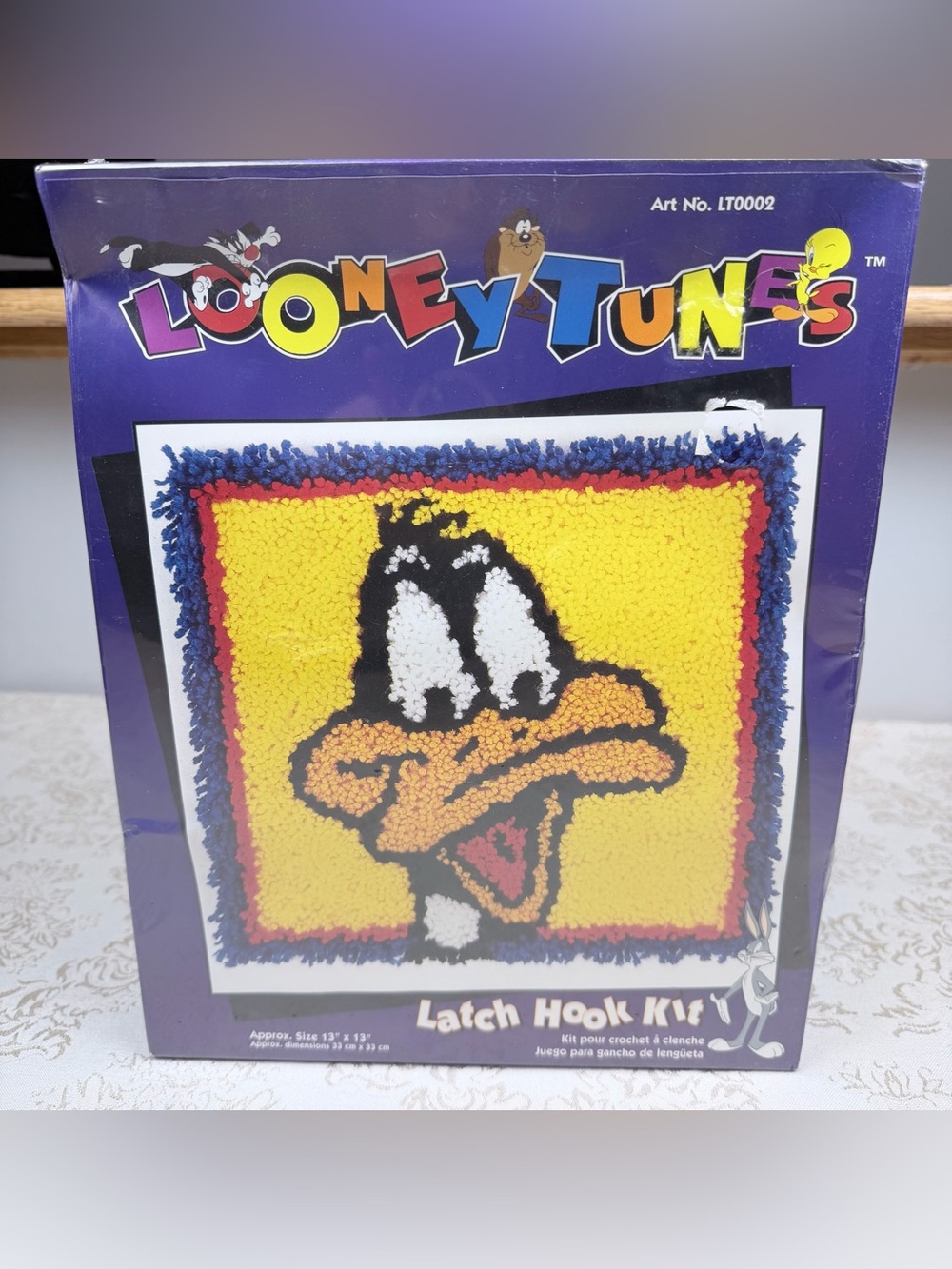 Vintage Warner Bros. Daffy Duck Latch Hook Kit, 1990’s - New